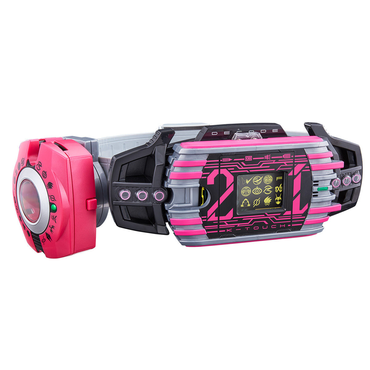 DX Neo Decade Driver and K-Touch 21 Action Figure Set from Rider Time Zi - O vs Decade