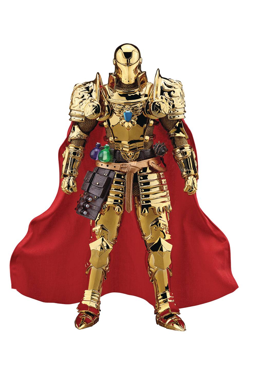 DAH-46SP Exquisite Golden Armor Medieval Knight Iron Man Figure
