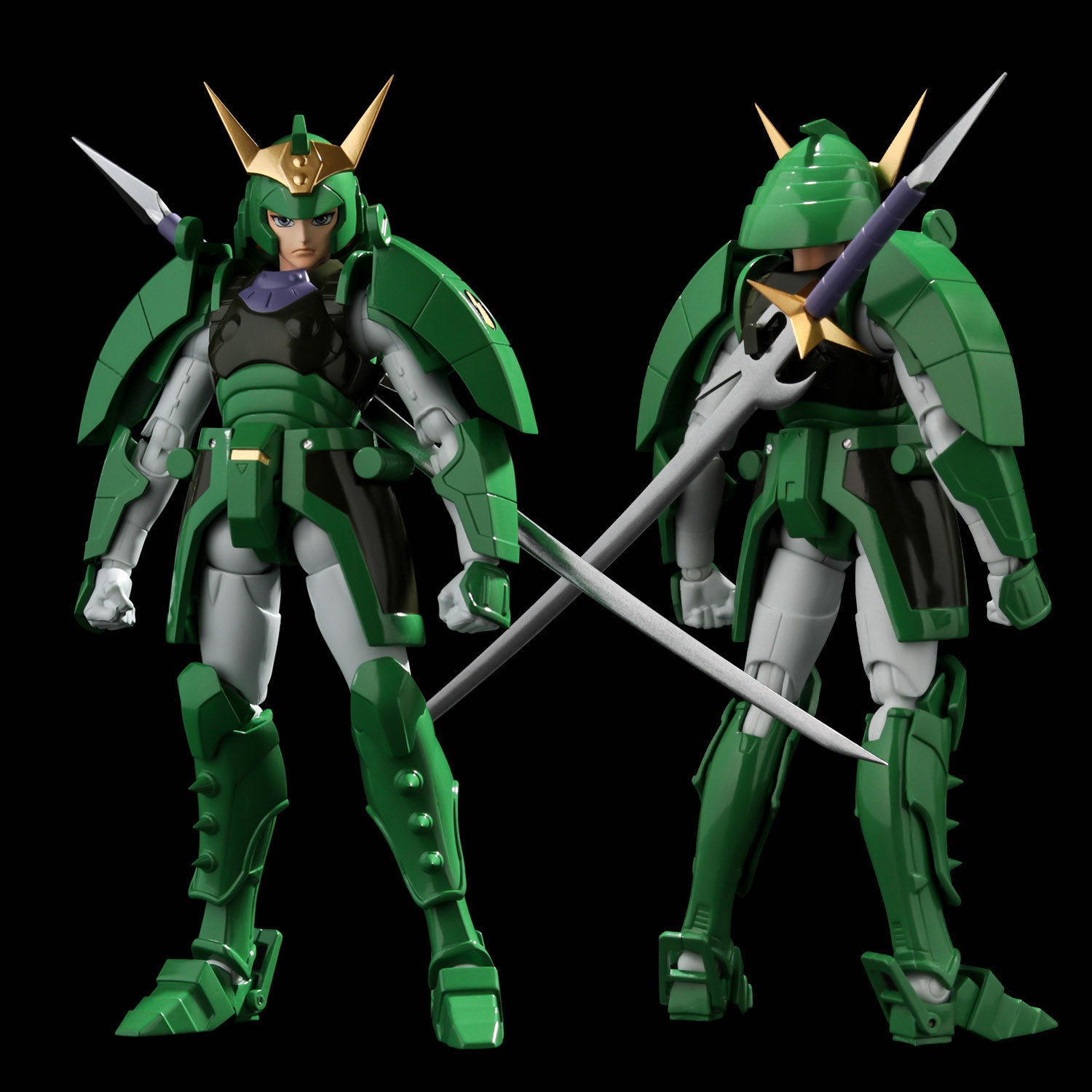 Yoroiden Samurai Troopers Sentinel Ronin Warriors Chou Dan Kadou - The Second Character Collectible Figure of the Date Clan Descendant in Halo Armor