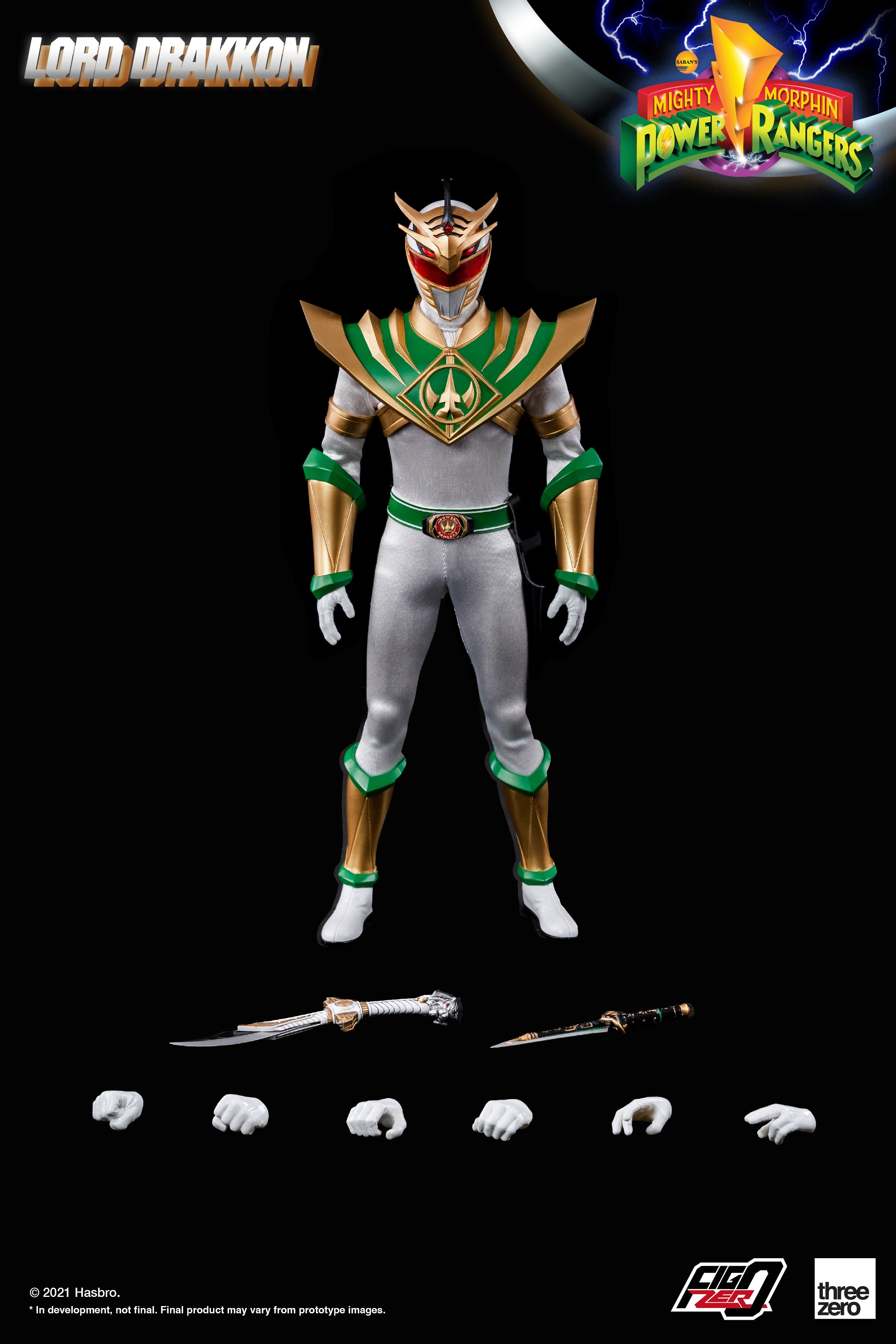 ThreeZero 1/6 Scale Lord Drakkon Highly Detailed Action Figure
