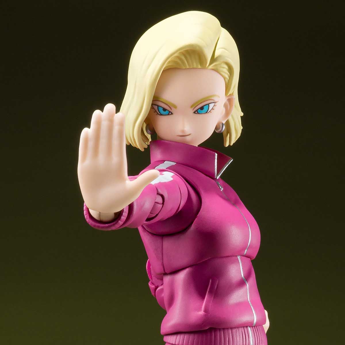 SH Figuarts Collectible Action Figure - Android 18 from the Universe Survival Saga