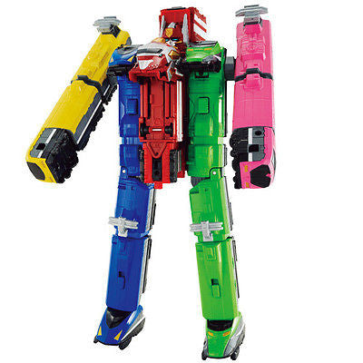 2014 Bandai DX Goseiger (Megaforce) EX Ressha Train for Power Rangers Fans