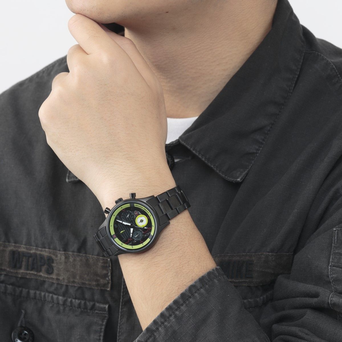 Kamen Rider Zero One Stylish Chronograph Wristwatch for Fans