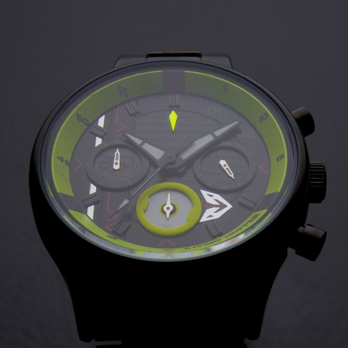 Kamen Rider Zero One Stylish Chronograph Wristwatch for Fans