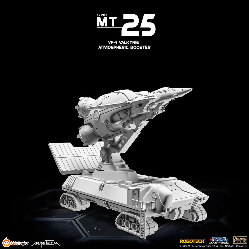 Miniature Collectible Minitech MT25 Veritech VF - 1 Valkyrie Atmospheric Booster Model