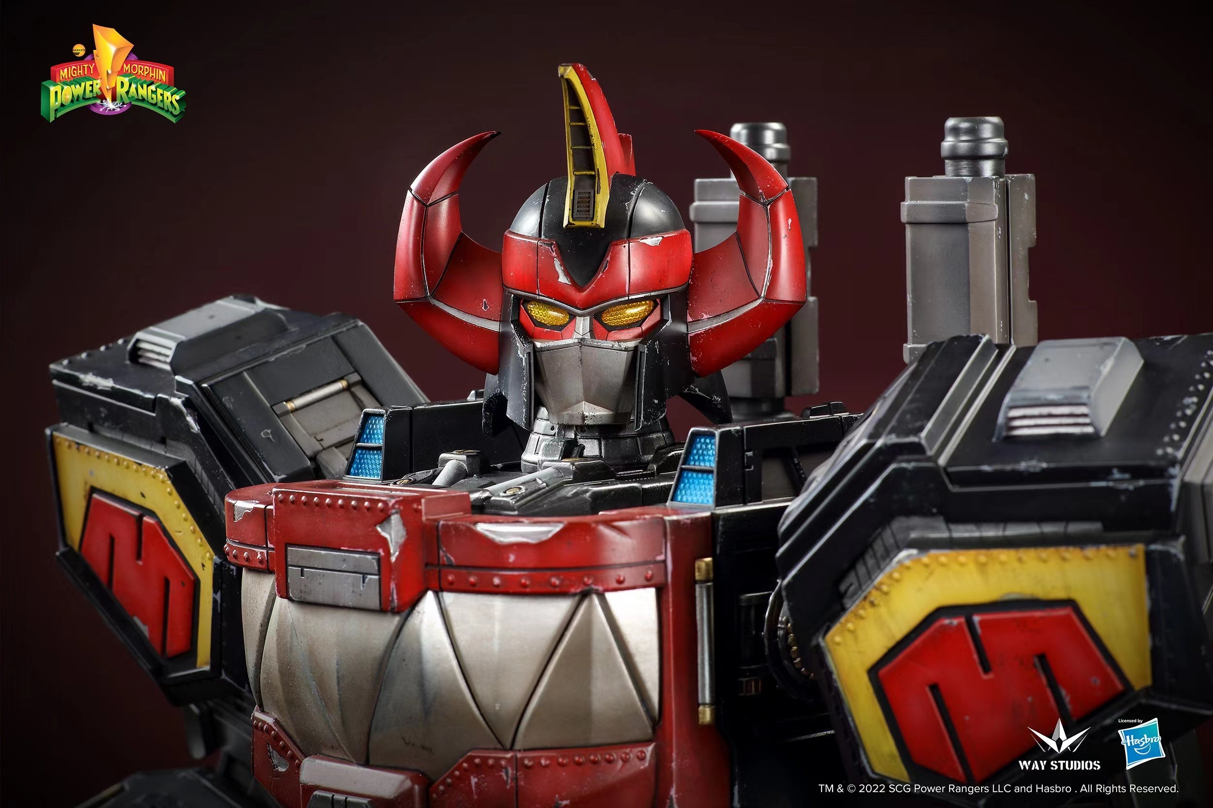 WayStudios Collectible Power Rangers Dino Megazord Display Statue