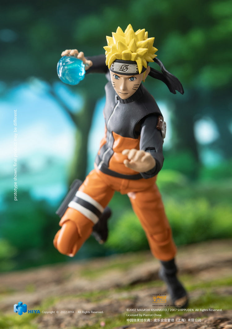 HIYA Toys 1/12 Scale Exquisite Naruto Uzumaki Action Figure