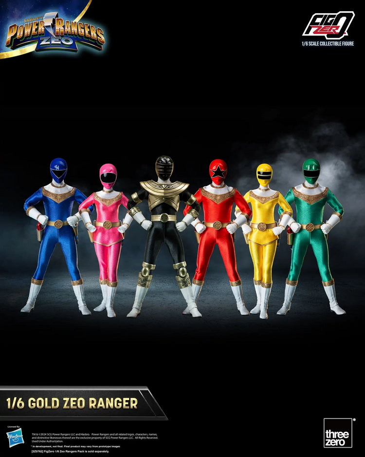 Pre - order FigZero 1/6 Gold Zeo Power Ranger from Power Rangers Zeo