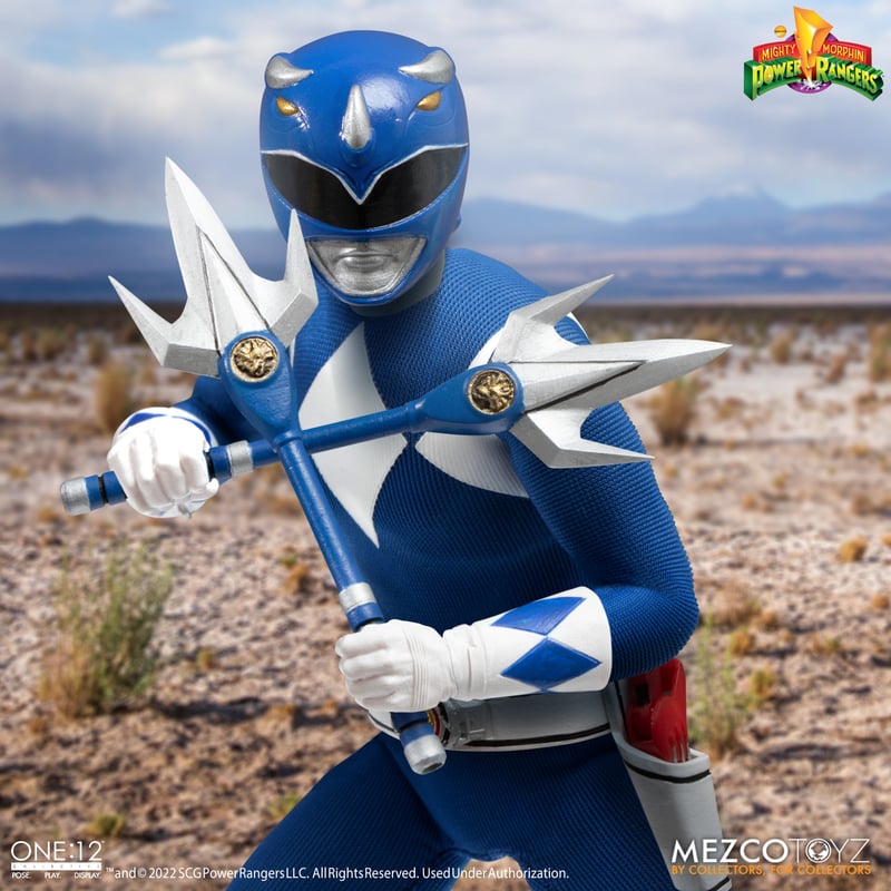 Mezco One:12 Collective Premium Mighty Morphin Power Rangers Deluxe Boxed Figure Set