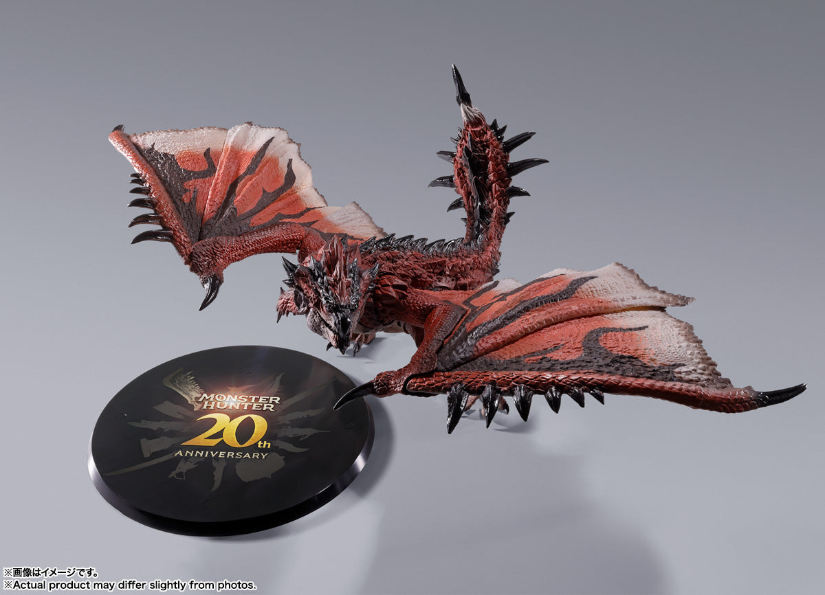 20th Anniversary SH Monster Arts Action Figure - Rathalos from Monster Hunter