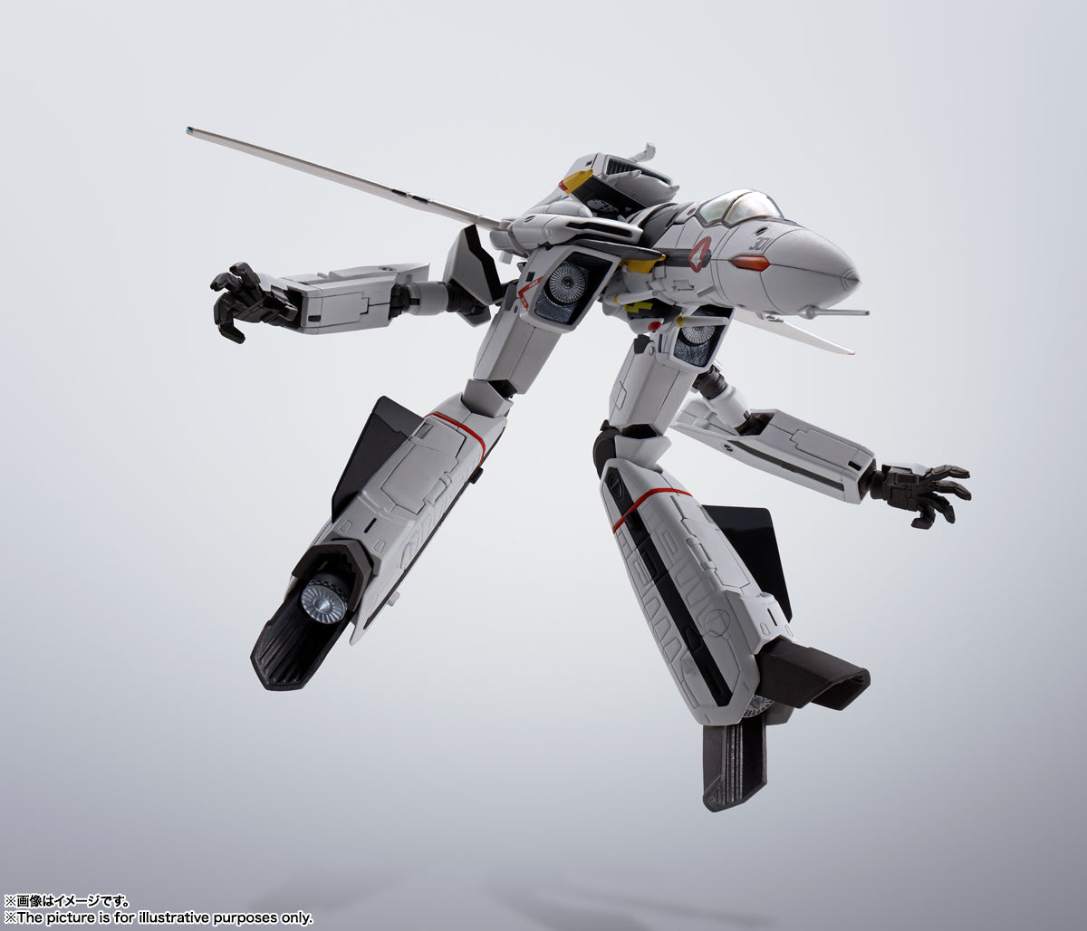 Hi-Metal R Collectible Model of VF-0S Phoenix Used by Roy Focker from Macross Zero Anime