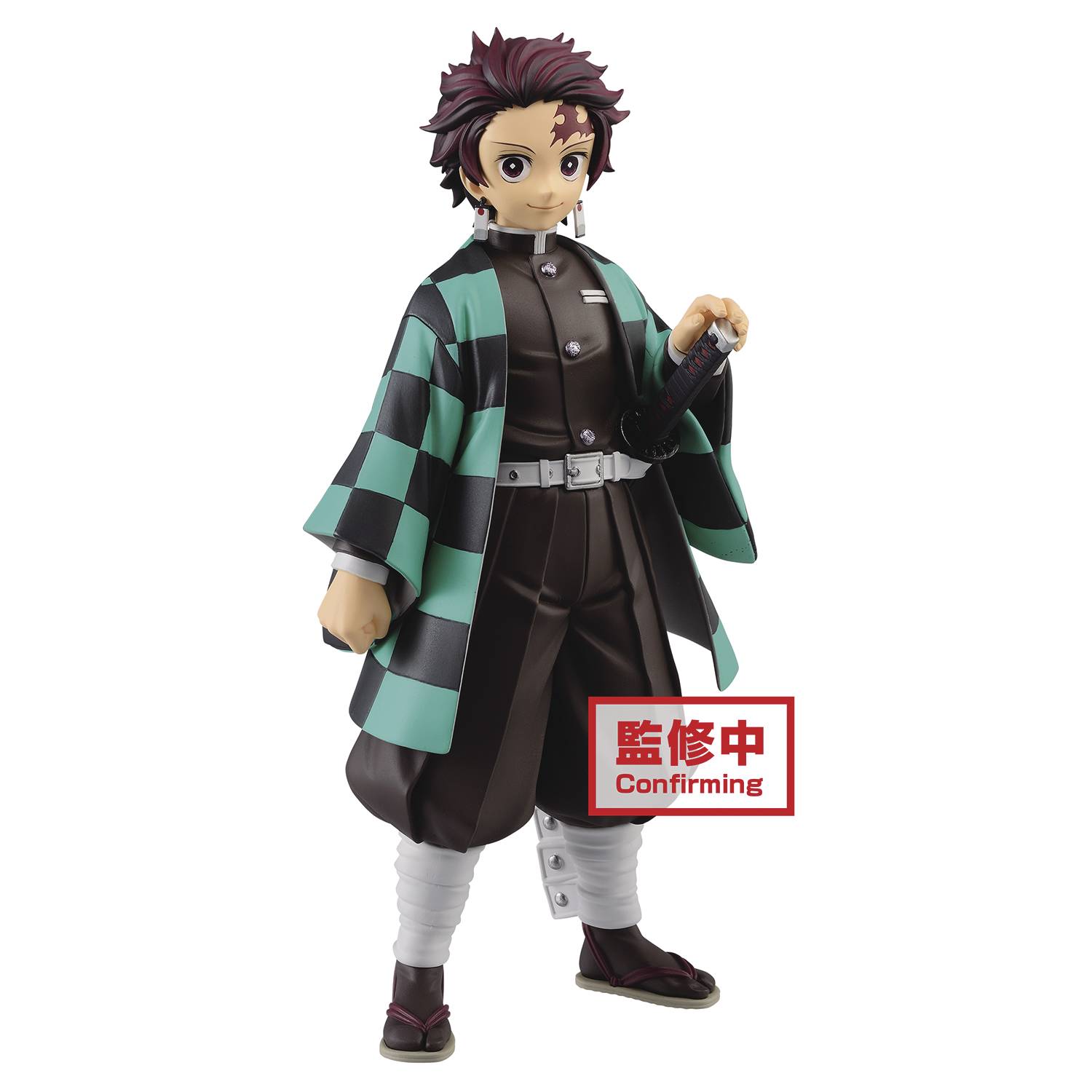 Grandista Collectible Figure of Tanjiro Kamado from Demon Slayer Anime Series