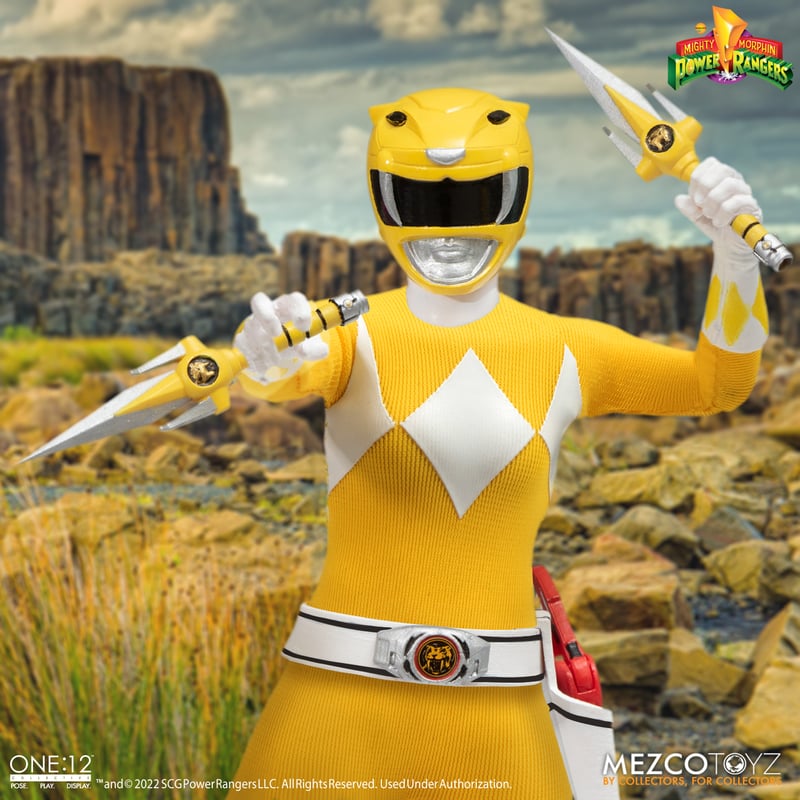 Mezco One:12 Collective Premium Mighty Morphin Power Rangers Deluxe Boxed Figure Set
