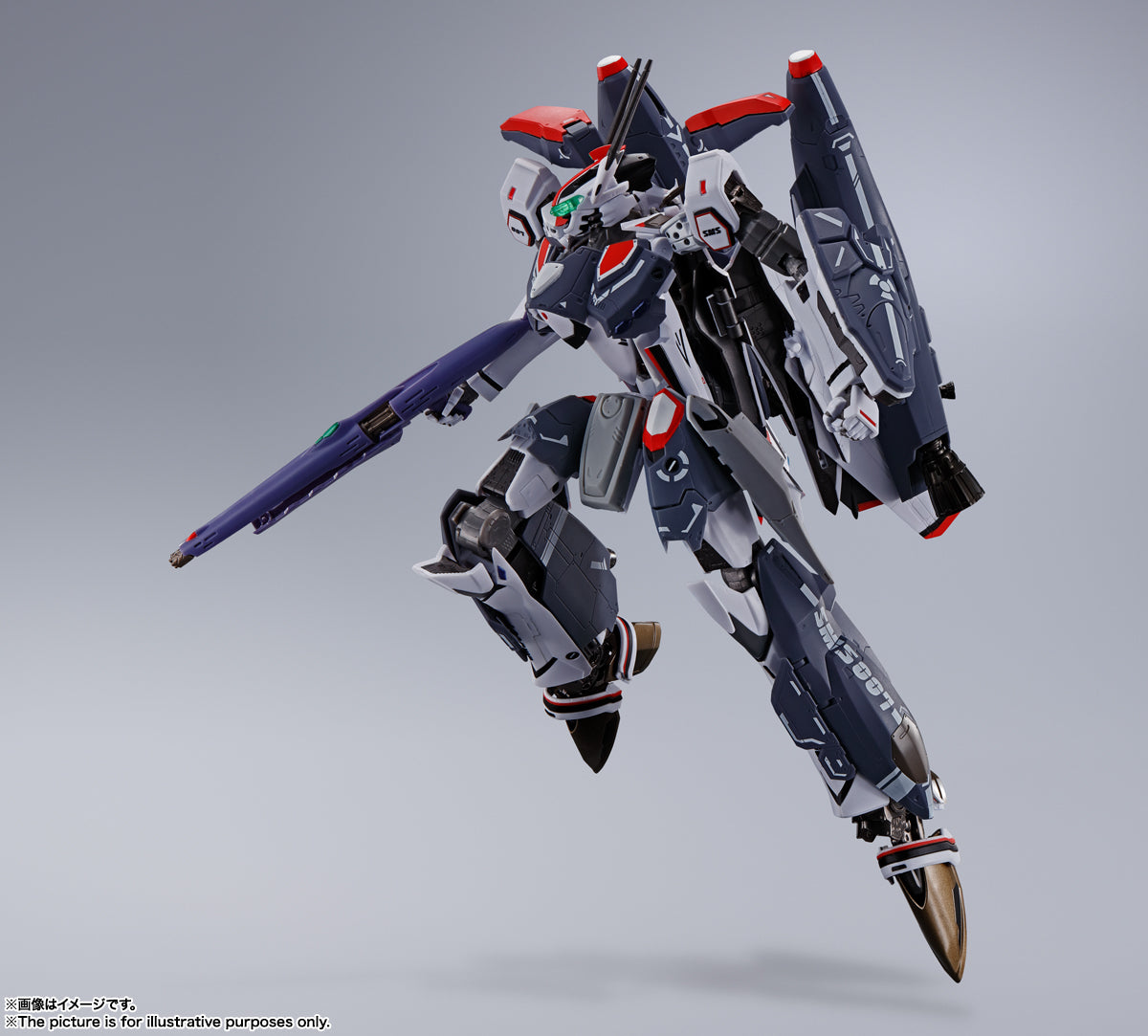 DX Chogokin VF-25F Super Messiah Valkyrie Revival Version - Saotome Alto's Fighter Model