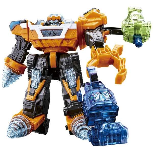 DX Gigant Driller Armed Toy Set - Combining DX Mashin Drijan, Maggelan and Duston
