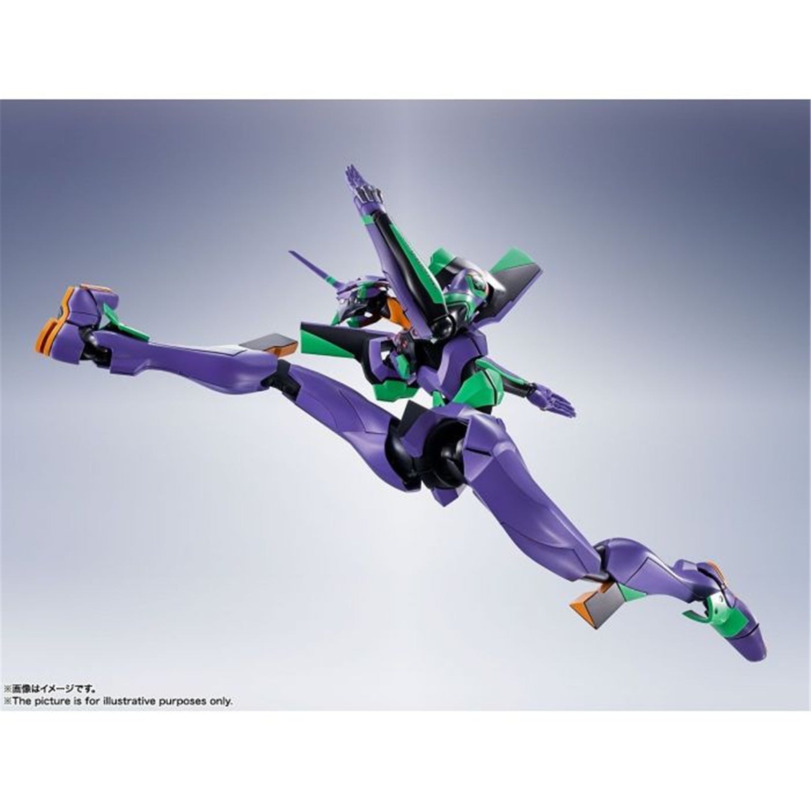 DYNACTION Evangelion Unit 01 with Spear of Cassius in New Color Edition - Collectible Anime Figure