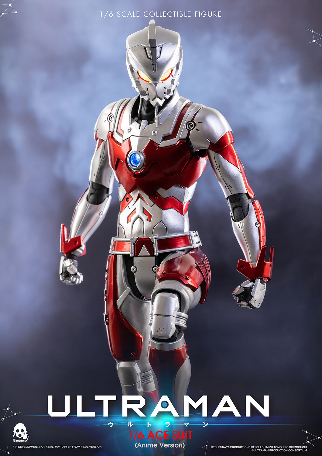 1/6 Scale Anime Version Ultraman Ace Action Figure Suit Collectible Model