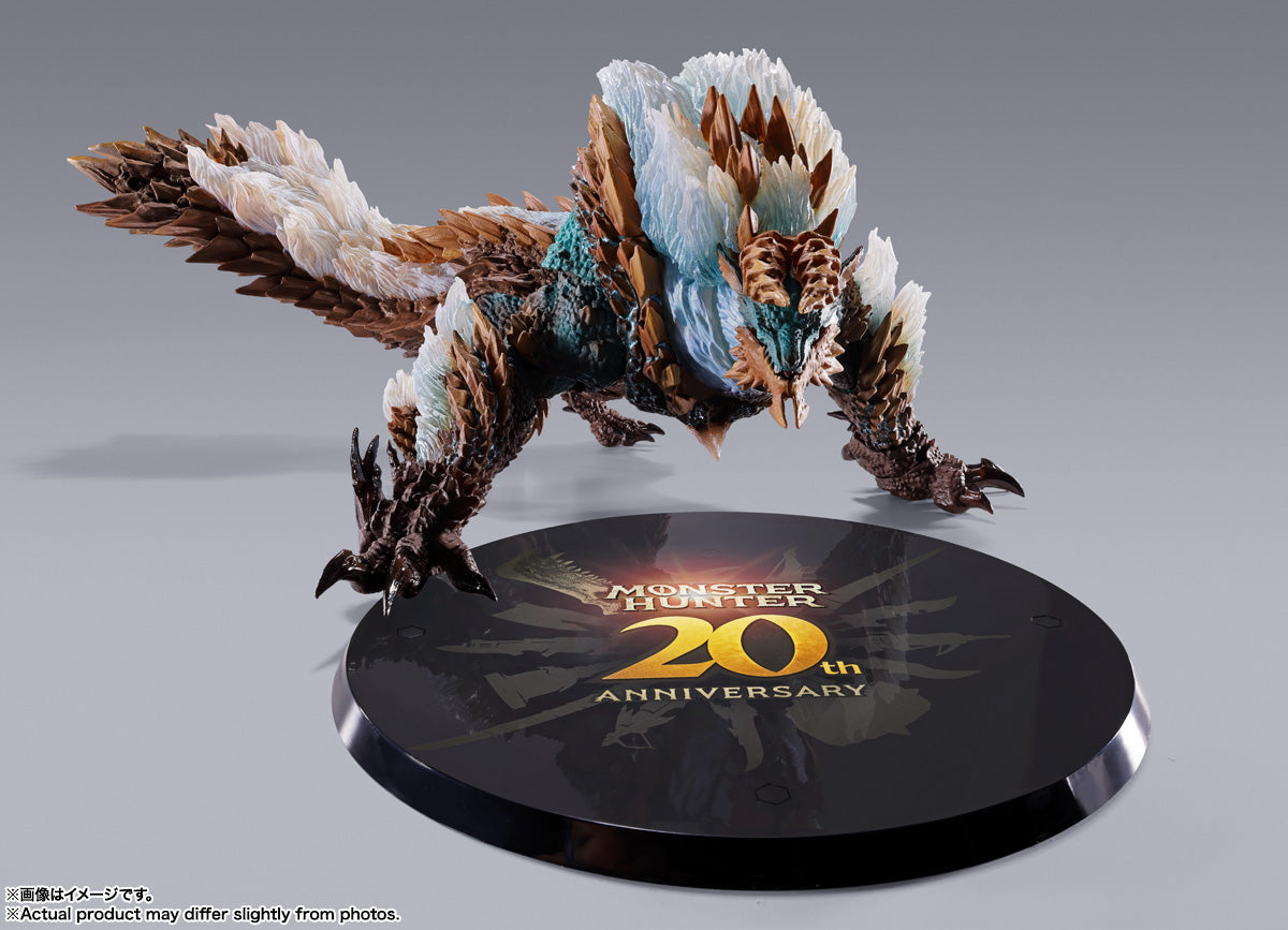 20th Anniversary Edition S.H. Monster Arts Action Figure - Zinogre from Monster Hunter