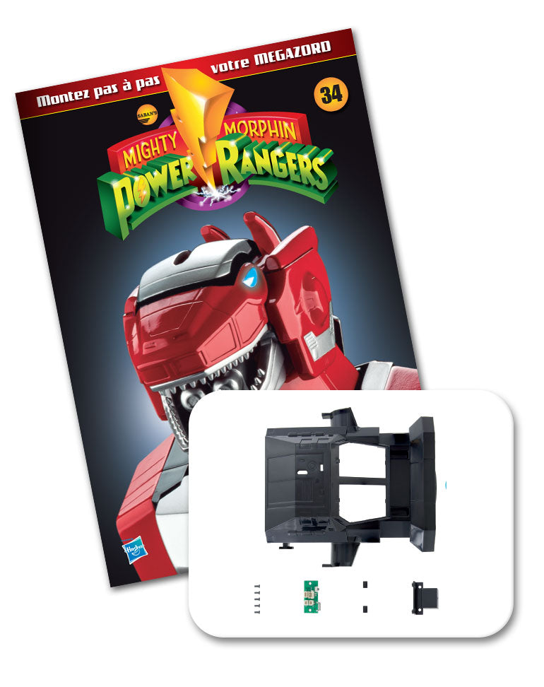 Altaya Power Rangers Dinosaur Themed Megazord Building Kit for Collectors