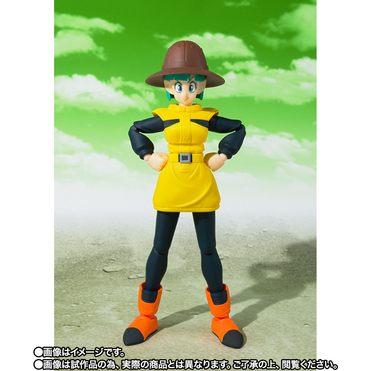 SH Figuarts Action Figure - Bulma on the Journey to Planet Namek
