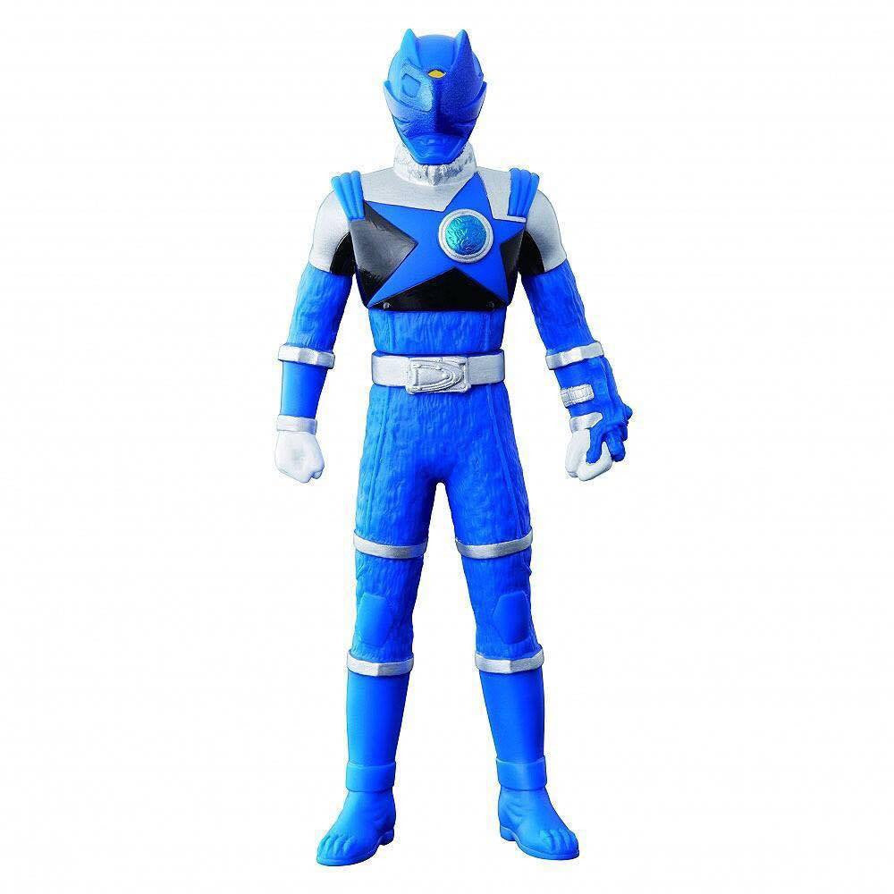 Kyuranger SH03 Okami Blue Collectible Vinyl Action Figure