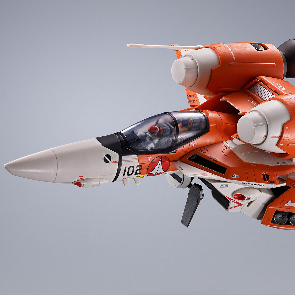 Deluxe DX Chogokin Model of VT-1 Super Ostrich from Macross