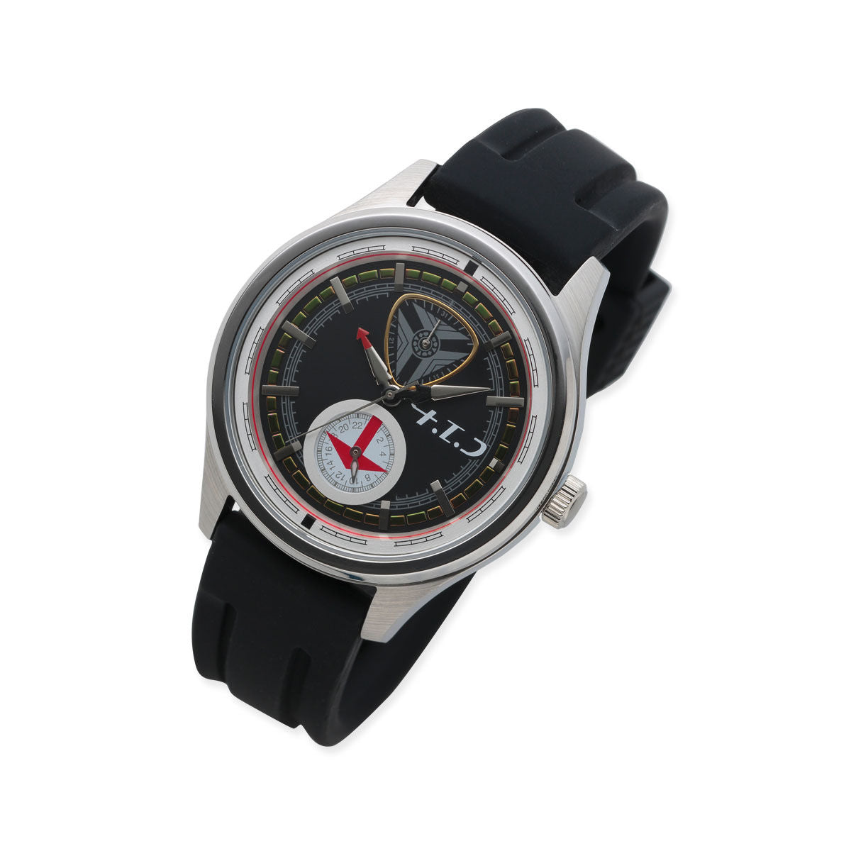 Stylish Stainless-Steel Mirai Sentai Timeranger Quartz Wristwatch