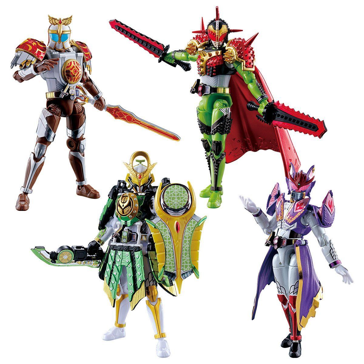 SODO Chronicle Kamen Rider Action Figure Set: Gridon VS Bravo Edition