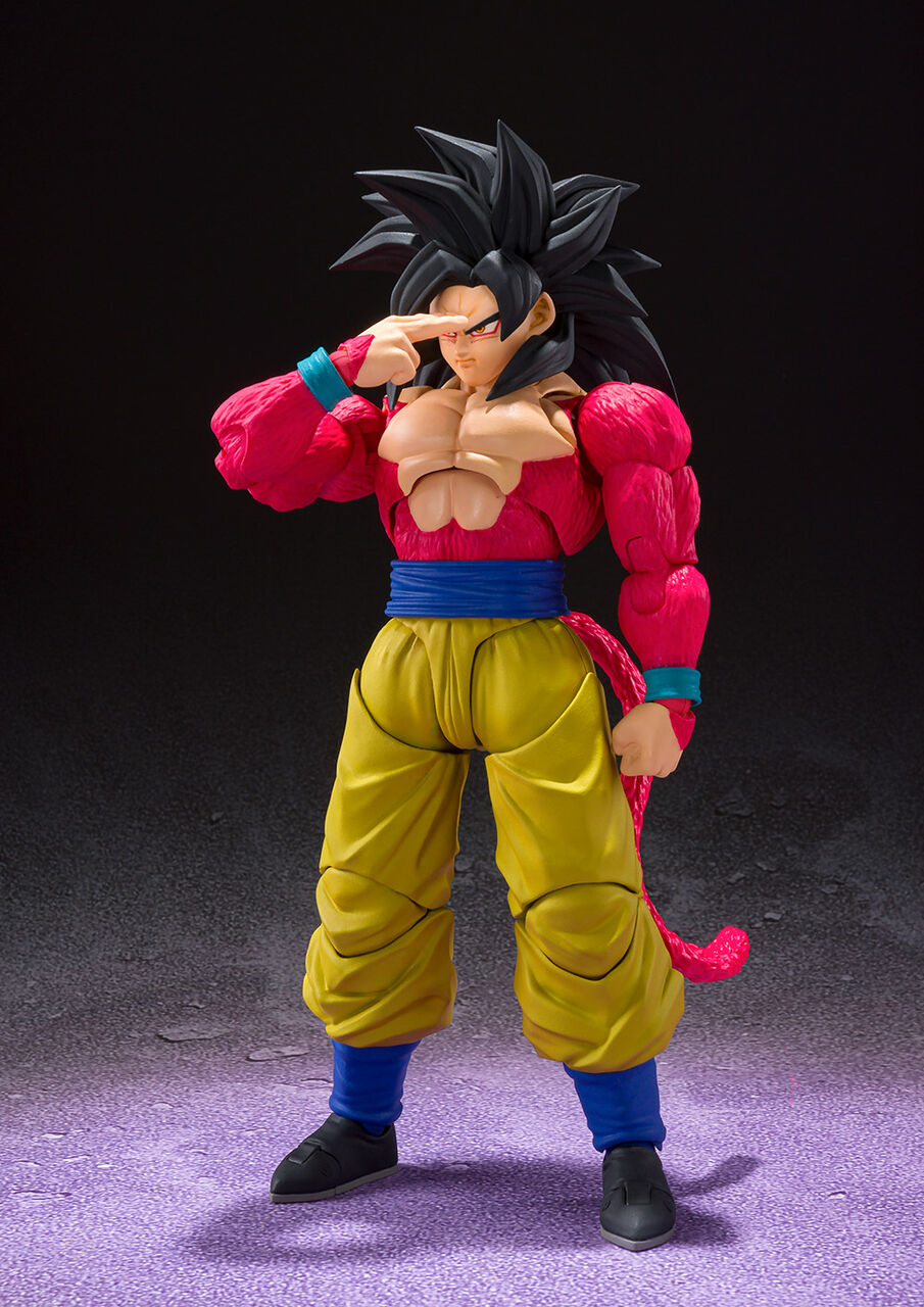 SH Figuarts Super Saiyan 4 Son Goku from Dragon Ball GT - High - Quality Collectible