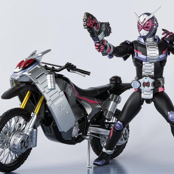 SH Figuarts Action Figure Ride Striker, Zikan Grade & Zikan Axe Collectible Set