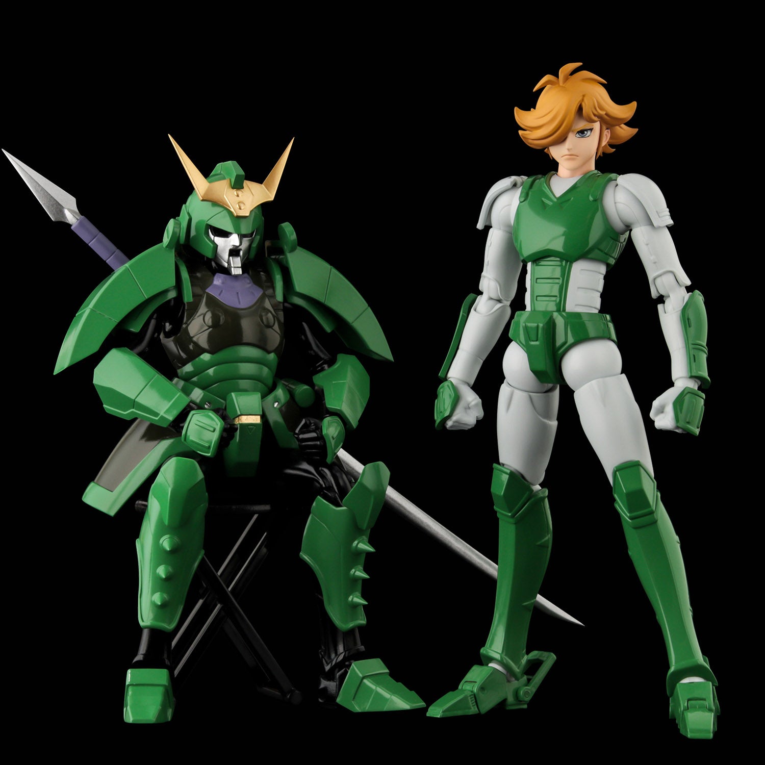 Yoroiden Samurai Troopers Sentinel Ronin Warriors Chou Dan Kadou - The Second Character Collectible Figure of the Date Clan Descendant in Halo Armor