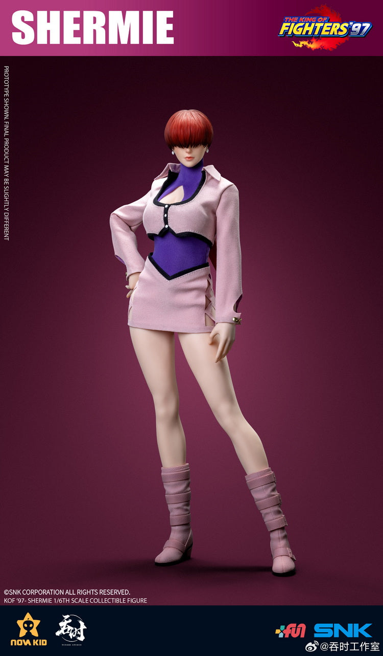 1/6 Scale Shermie Figure from King of Fighters '97 with Multiple Accessories
