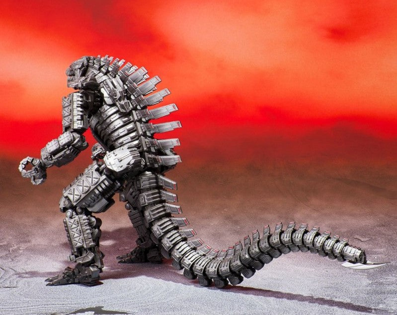 SH MonsterArts Collectible Mechagodzilla Figurine from the 2021 Movie Godzilla VS Kong