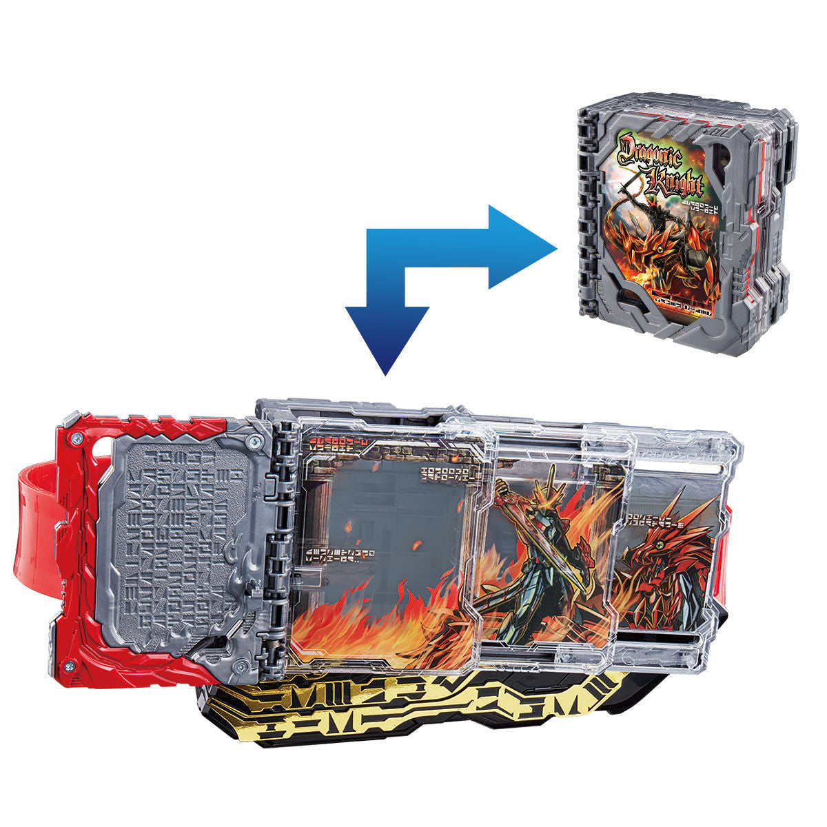 DX Dragonic Knight Wonder Ride Book - Exclusive Kamen Rider Saber Power - Up Item