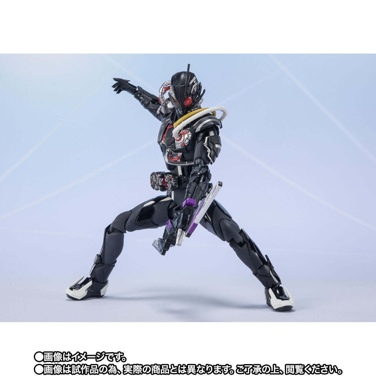 SH Figuarts High - Quality Kamen Rider Ark Zero with Weapon & Effects Set
