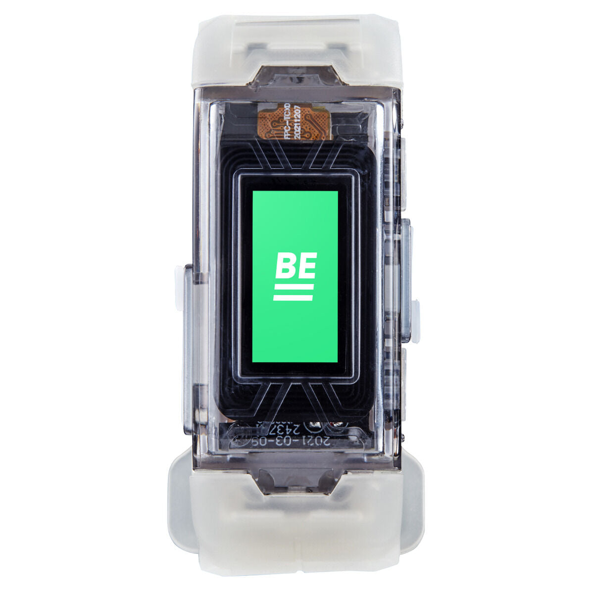 Clear White Digimon Vital Brace BE with BEMEMORY Reading Function
