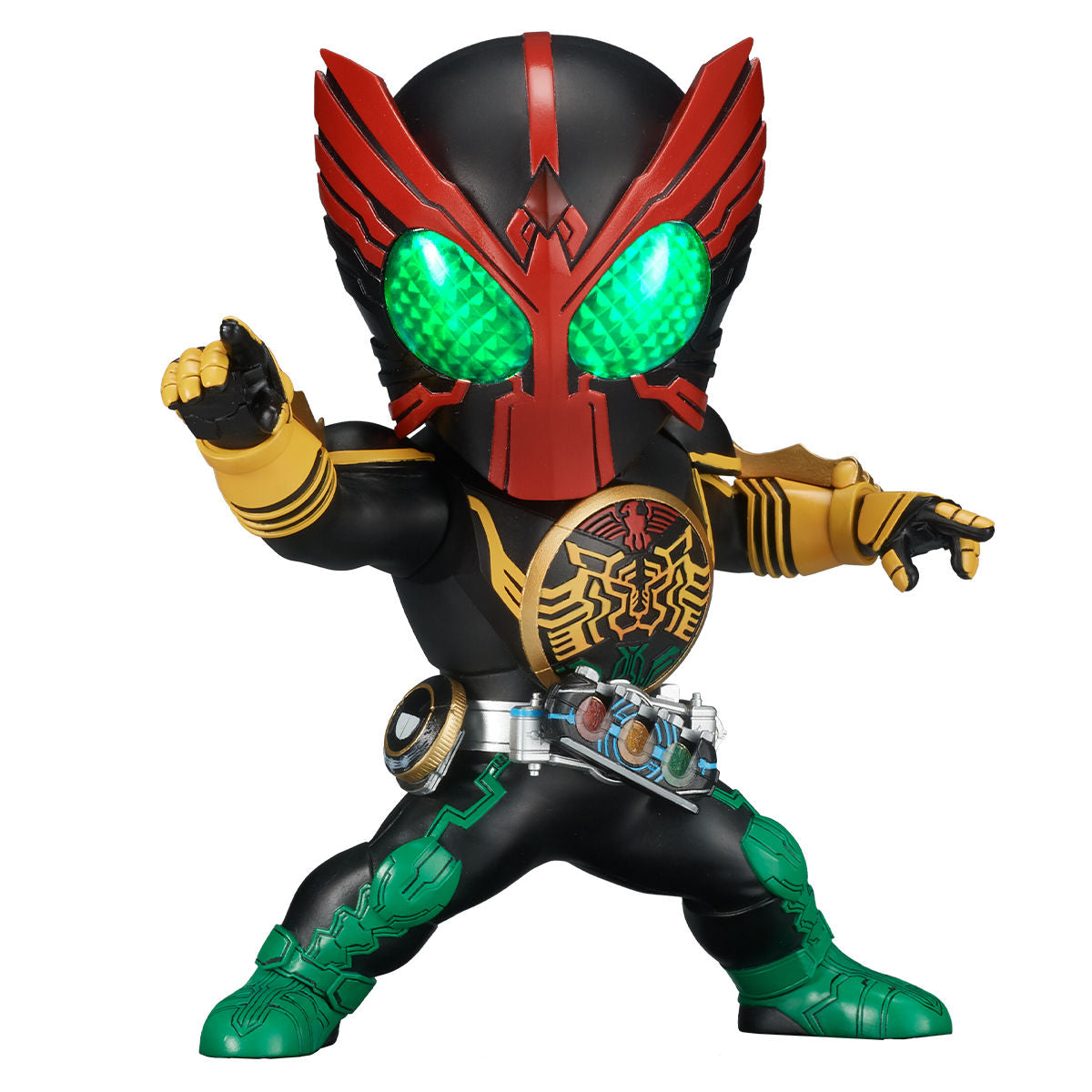 Super Deformed X Plus DefoReal Kamen Rider OOO Tatoba Combo Figure