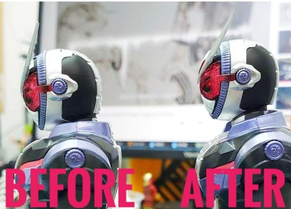 Super High Figure (SHF) Neck Joint Extenders for Enhanced Posing Upgrade