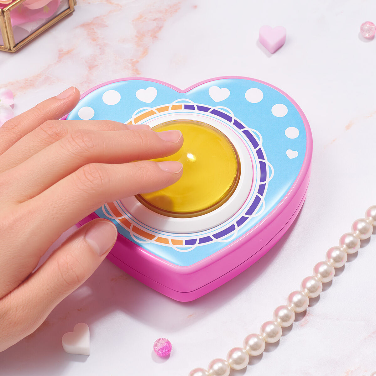 Exclusive Collectible Memorize Magic Button for Oshare Majo Love & Berry Game and Movie Fans