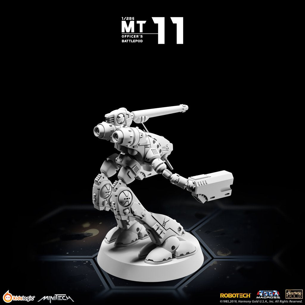 Miniature Collectible Minitech MT11 Officers Battlepod from Macross/Robotech Series