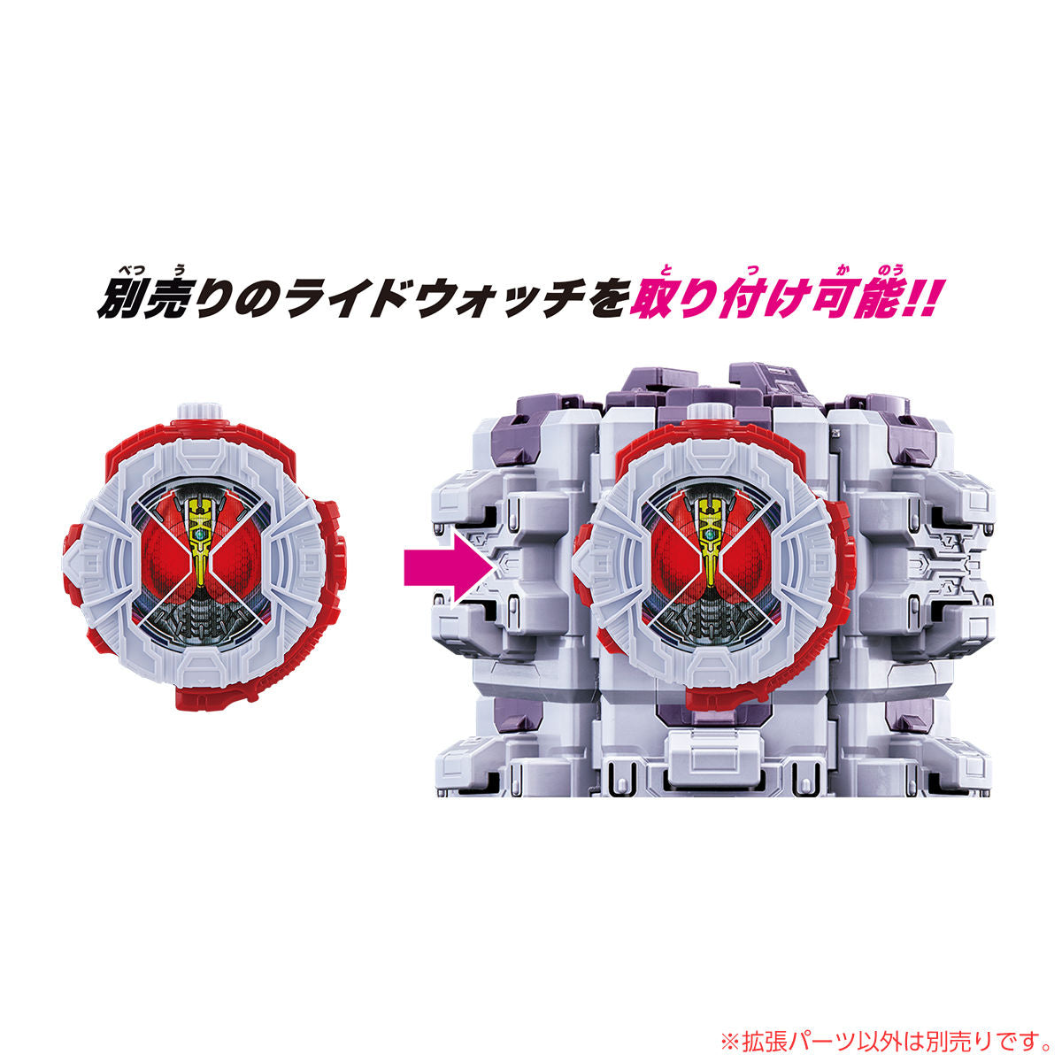 DX RideWatch Daiza Extension Set for Displaying Multiple RideWatches