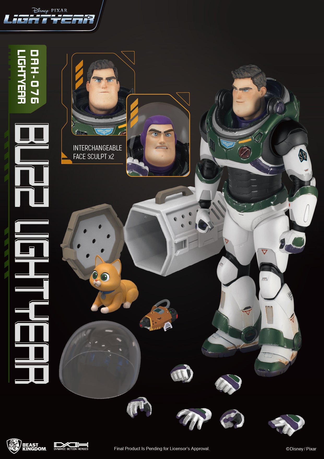 DAH-076 Collectible Buzz Lightyear Alpha Suit Action Figure for Toy Enthusiasts
