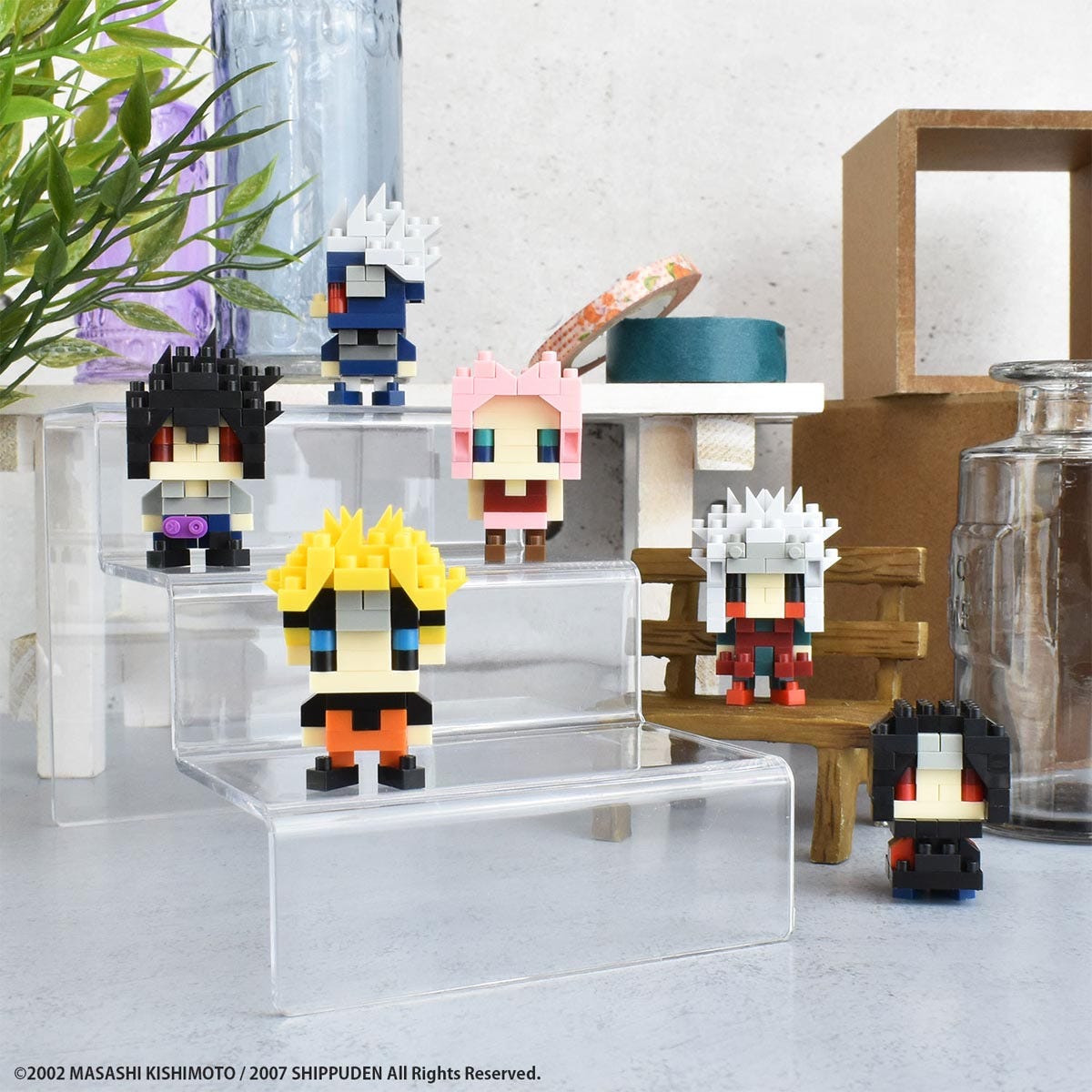 Nanoblock Mininano Collection: Naruto Shippuden Character Building Blocks