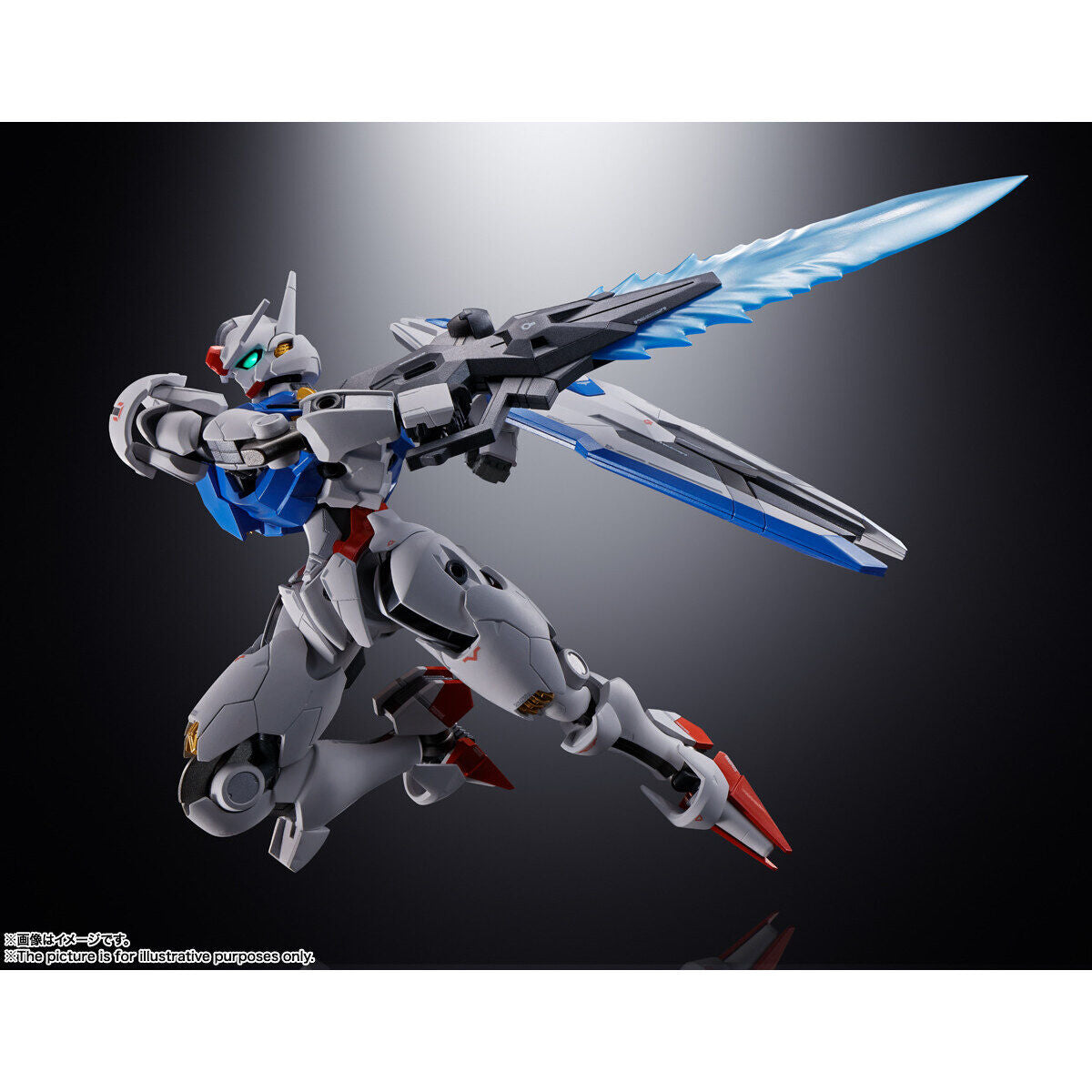 Chogokin Metal Figure - Gundam Aerial from The Witch From Mercury Anime Series