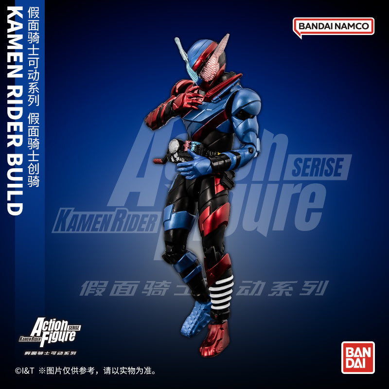 KRAF Action Figure - Kamen Rider Build in Rabbit Tank Form