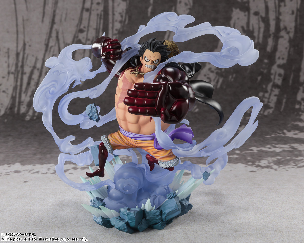 Figuarts ZERO Super Fierce Monkey D. Luffy - Gear 4 in Onigashima Monster Battle