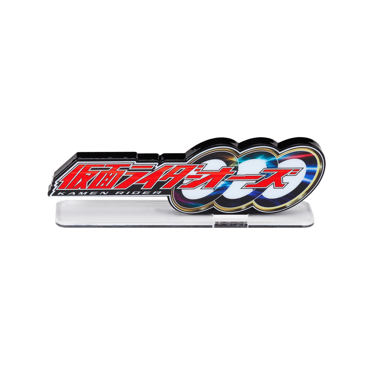 High - Quality Acrylic Display Stand for Kamen Rider OOO Logo