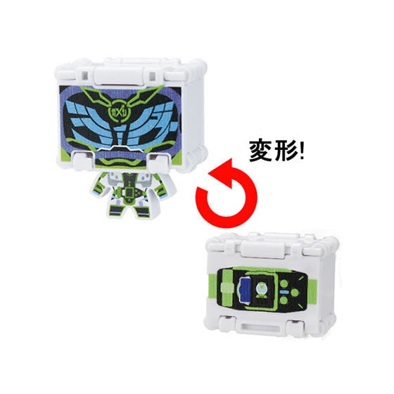 Collectible Kamen Rider Bokurun Cube Figures for Stackable Display