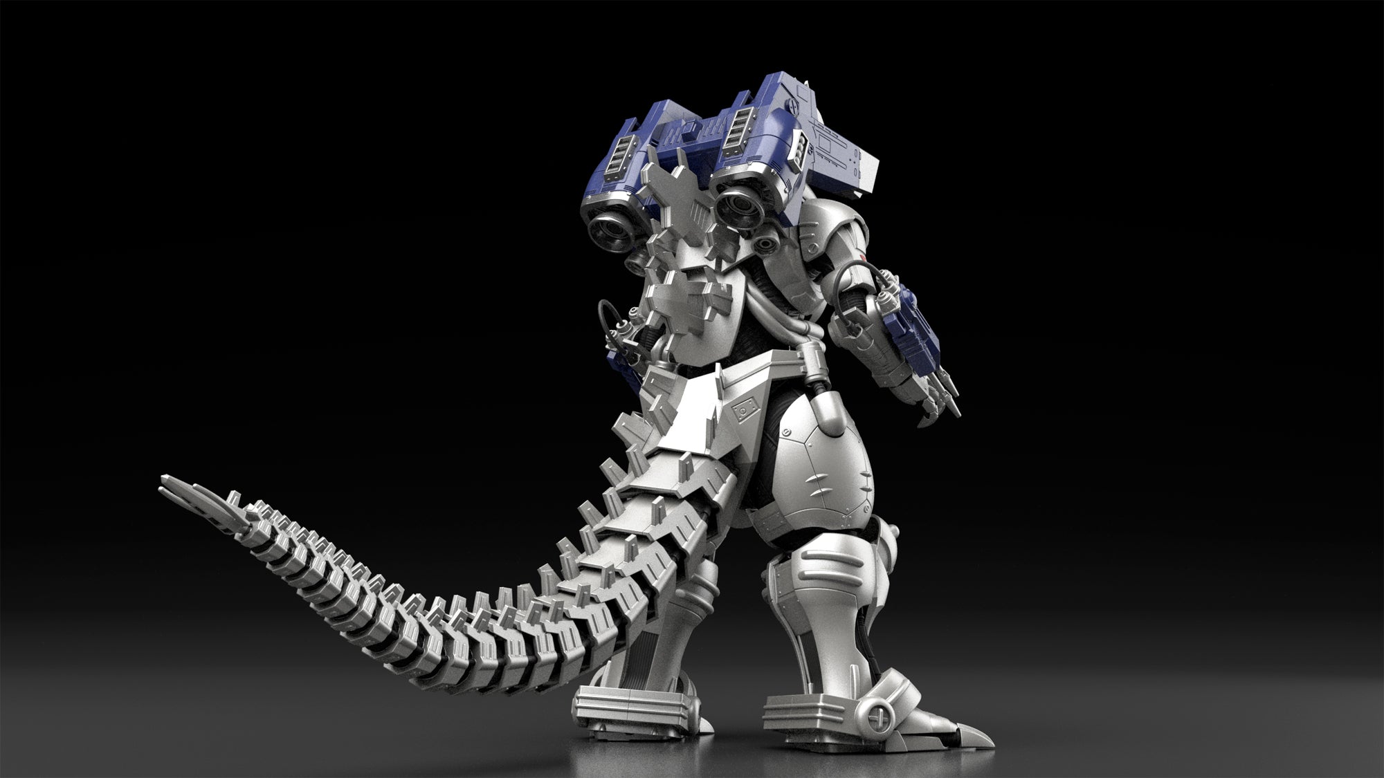 ACKS Highly Detailed MechaGodzilla Kiryu Buildable Model Kit
