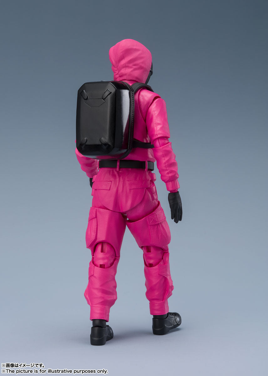 SH Figuarts Collectible Figurine of Squid Game Masked Worker and Manager
